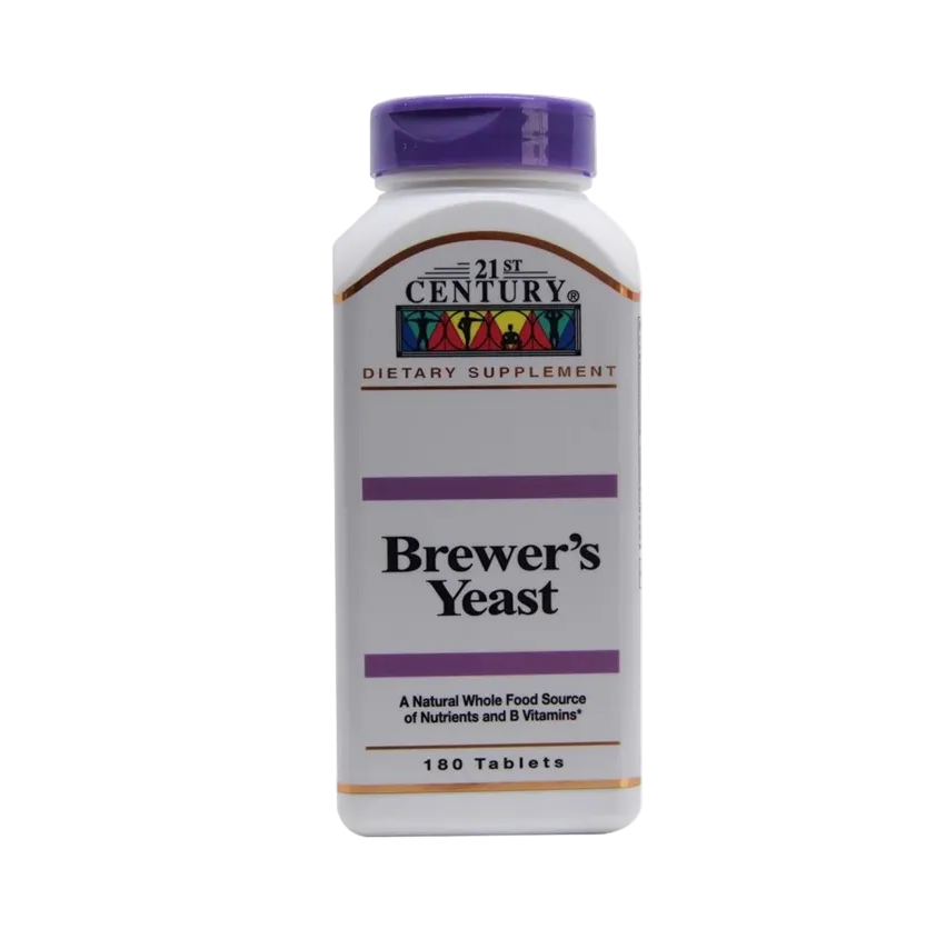 21st Century Brewer’s Yeast Dietary Supplement – 180 Tablets