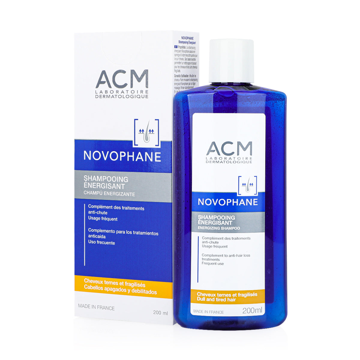 ACM Novophane Energizing Shampoo 200Ml main image 0
