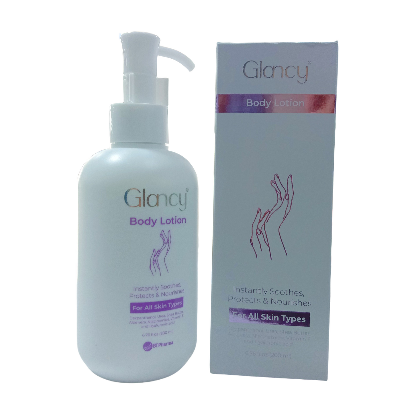 BT PHARMA GLANCY BODY LOTION 200ml