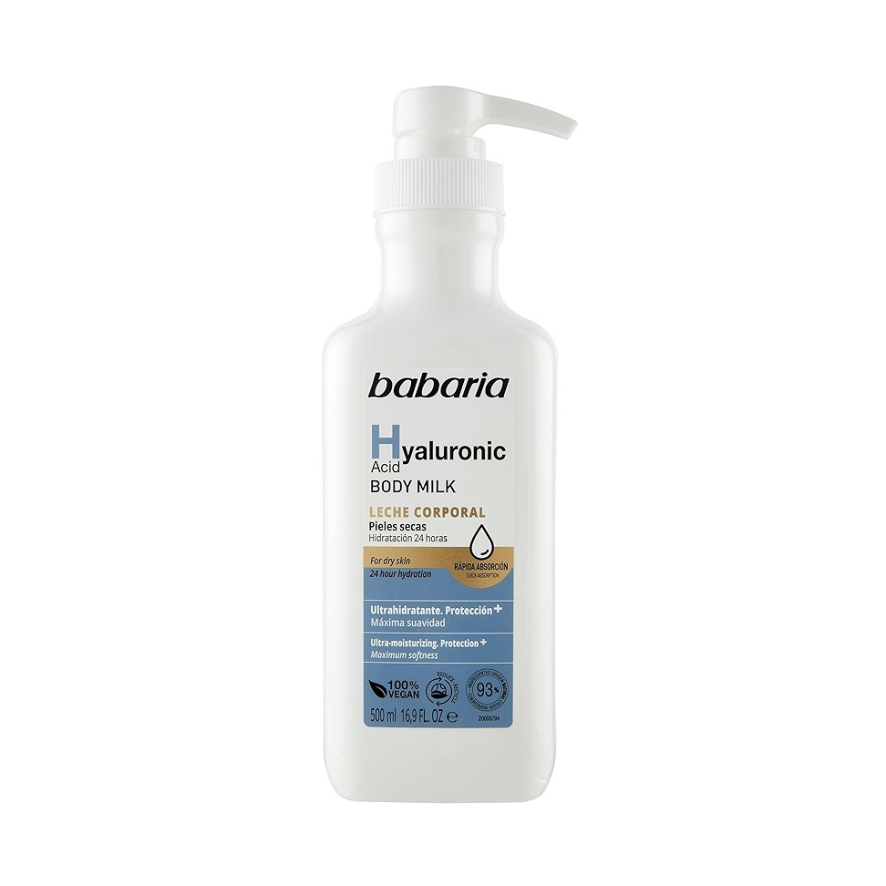 Babaria Hyaluronic Acid Body Milk 500ml