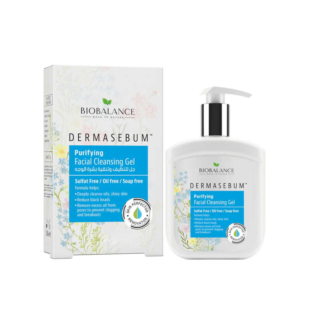 Bio Balance DERMASEBUM Purifying Facial Cleansing Gel 250ml