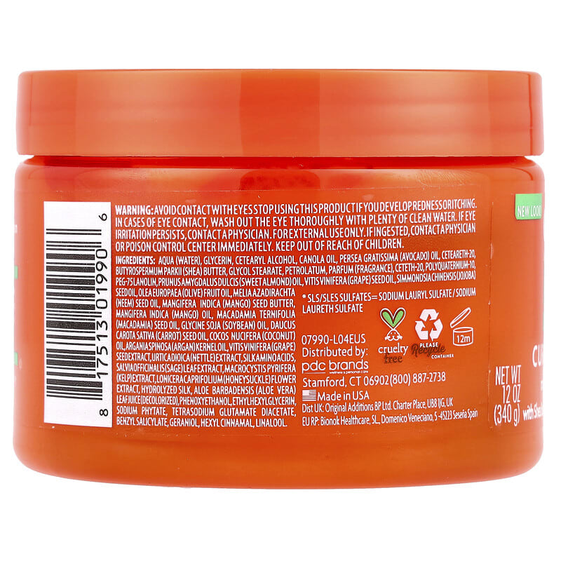 CANTU Avocado Hydrating Curling Cream 340g