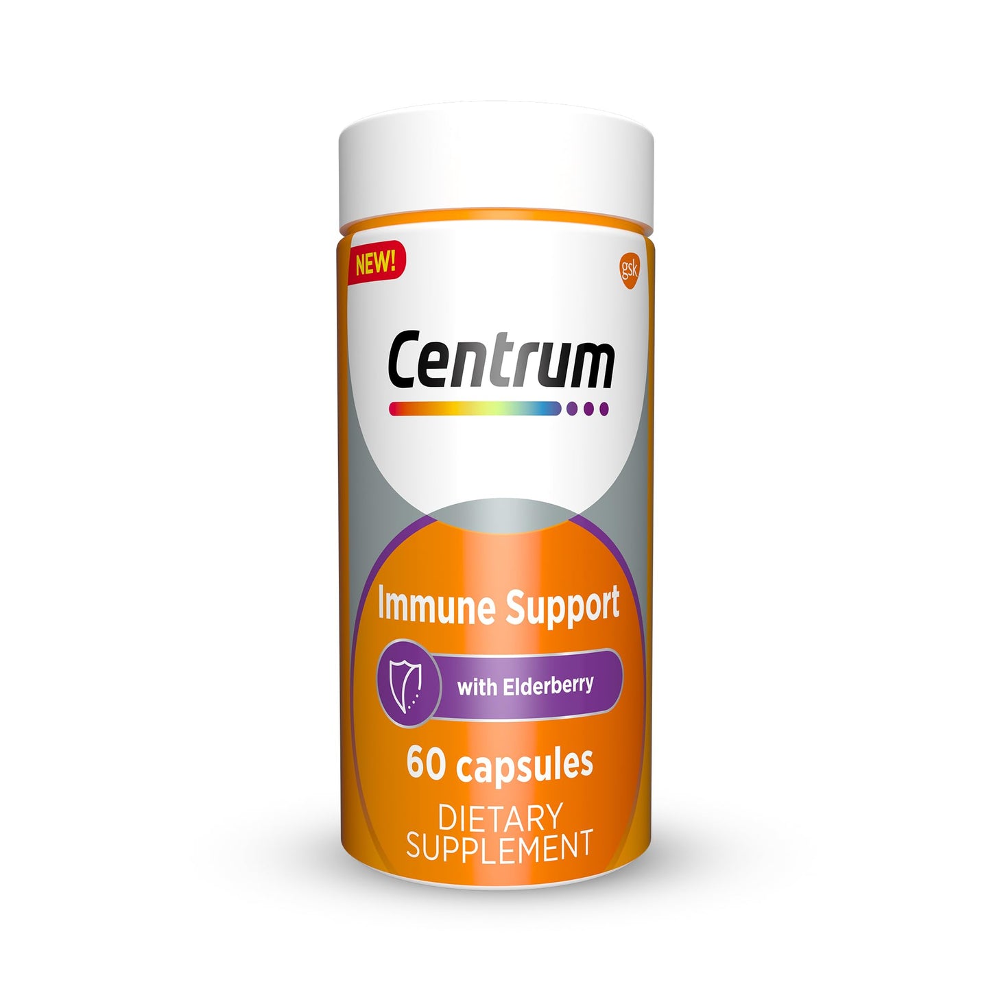 CENTRUM IMMUNE SUPPORT WITH ELDERBERRY – 60 CAPSULES