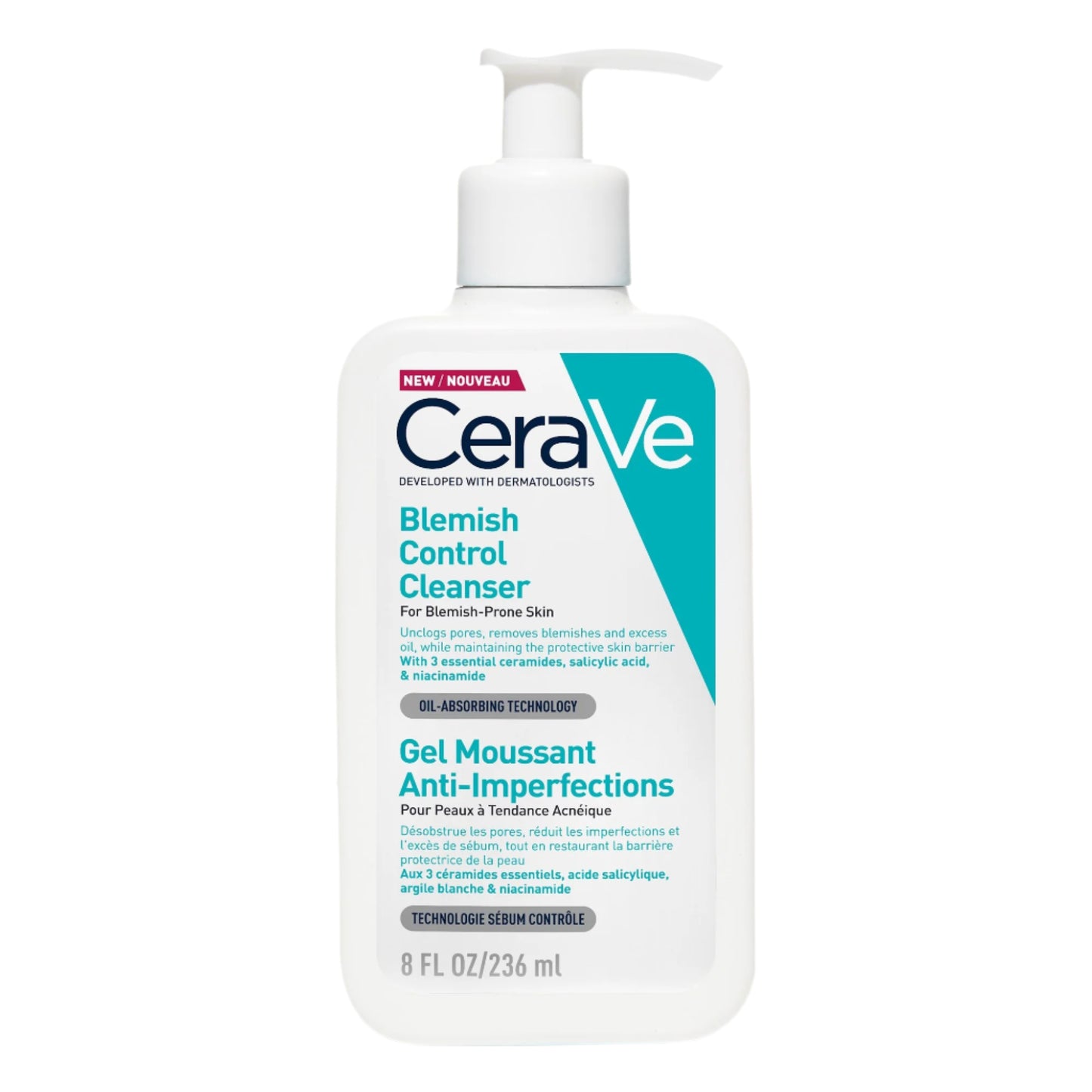 CeraVe Blemish Control Cleanser – 236ml