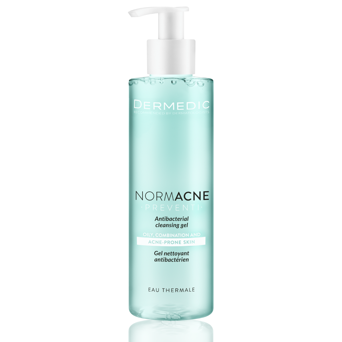 DERMEDIC NORMACNE PREVENTI ANTIBACTERIAL CLEANSING GEL – Purify & Balance Acne-Prone Skin 200ml