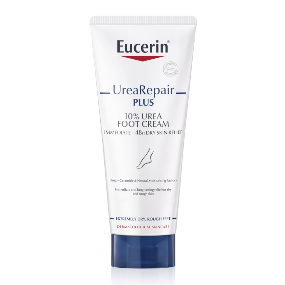 EUCERIN Urea Repair Plus 10% Urea Foot Cream – 48H Dry Skin Relief 100ml