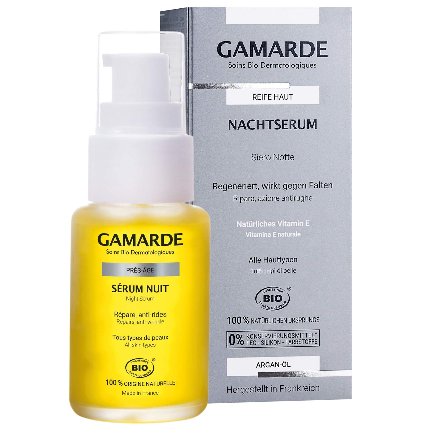 GAMARDE Night Serum with Anti-Aging Effect 30ml