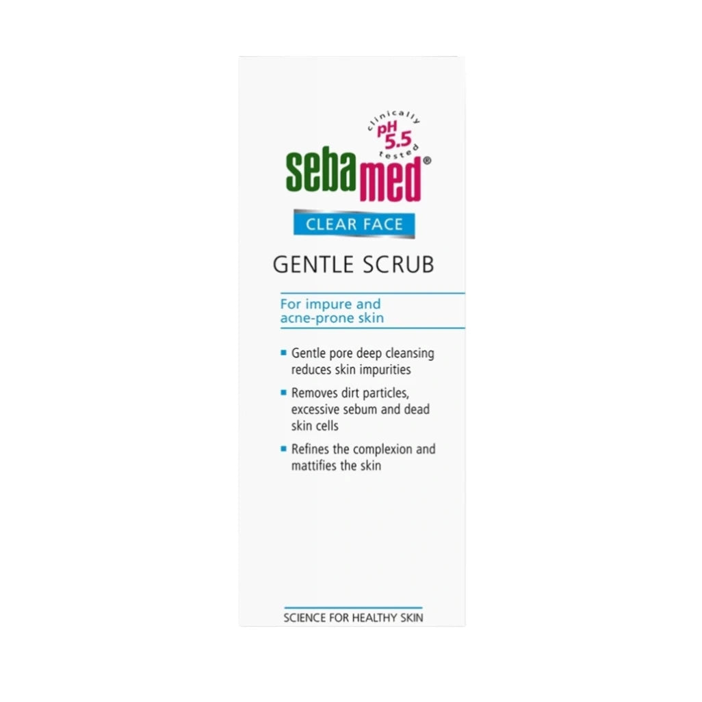 SEBA MED Clear Face Gentle Scrub 150ml