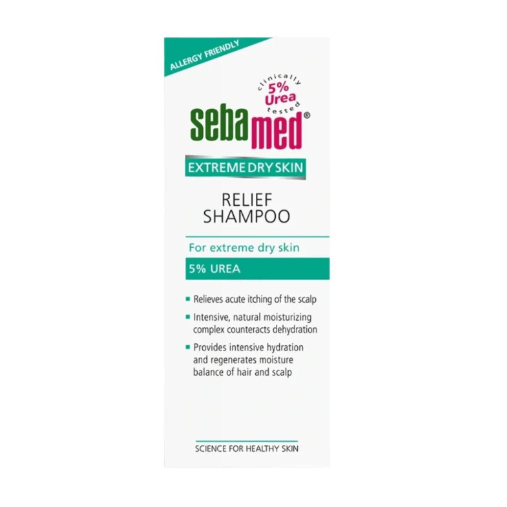 SEBA MED Extreme Dry Skin Relief Shampoo 5% Urea 200ml