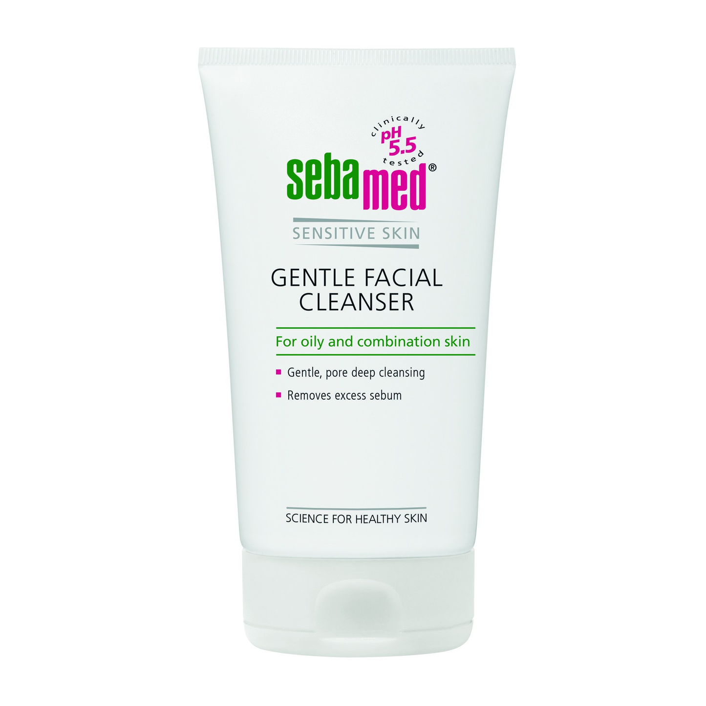SEBA MED Gentle Facial Cleanser for oily and combination skin 150ML