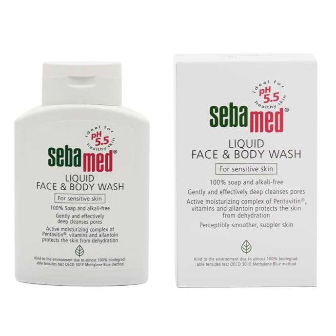 SEBA MED Liquid Face and Body wash 200ml