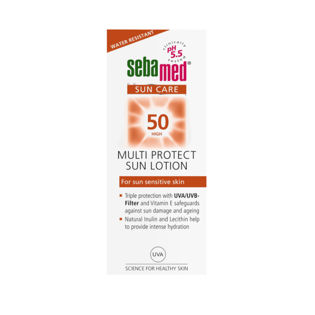 SEBA MED Sun Care Multi Protect Sun Lotion SPF 50 – High Protection 150ml