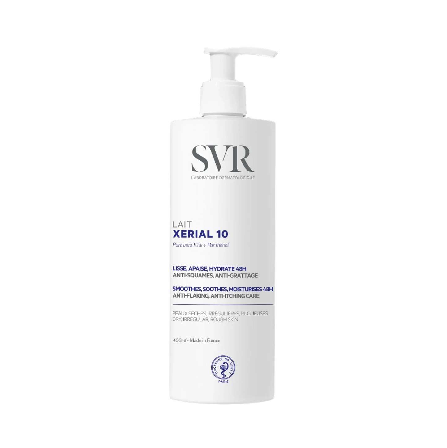 SVR Xerial 10 Lait - حليب للجسم مهدئ ومرطب وملطف - 400 مل