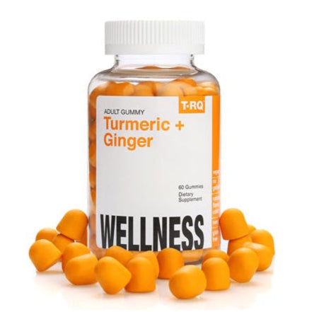 T-RQ TURMERIC + GINGER ADULT GUMMY – WELLNESS SUPPORT - 60 gummies