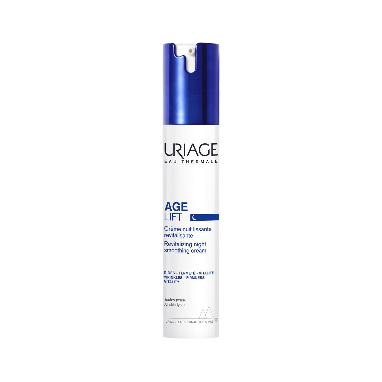 URIAGE Age Lift Revitalizing Night Smoothing Cream – Overnight Renewal & Firming 40ml