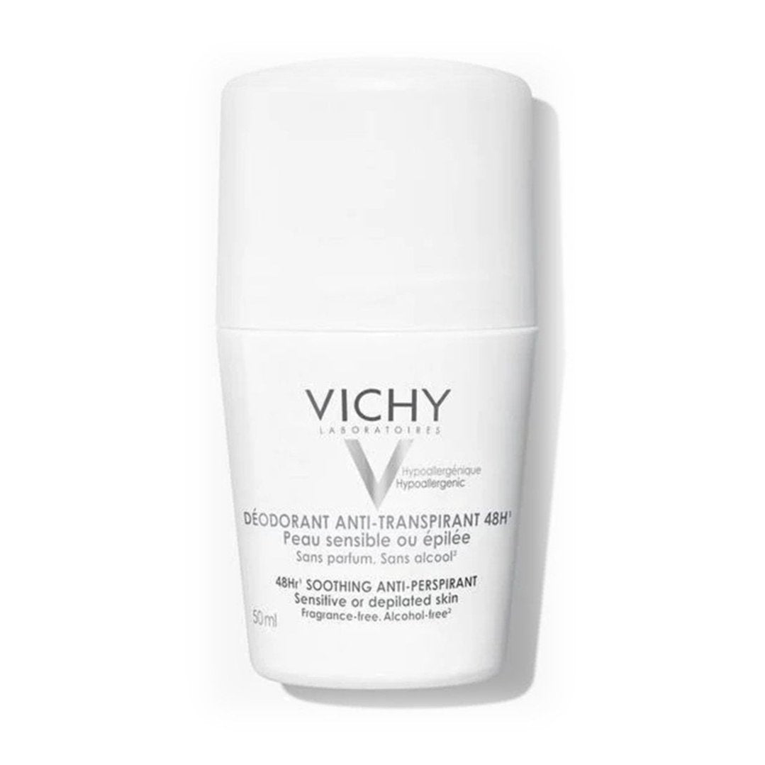 VICHY 48-Hour Soothing Anti Perspirant Roll On 50ml Unisex
