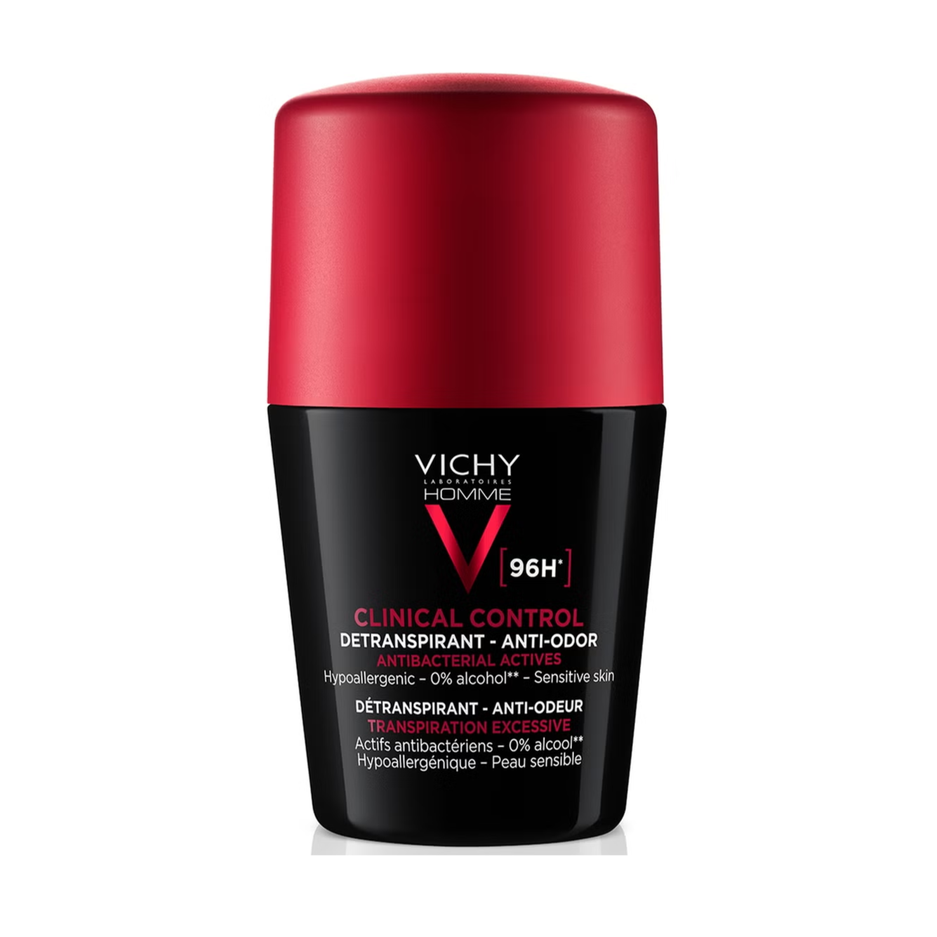 VICHY 96-Hour Clinical Control Detranspirant Anti-Odor For Roll On 50ml Men