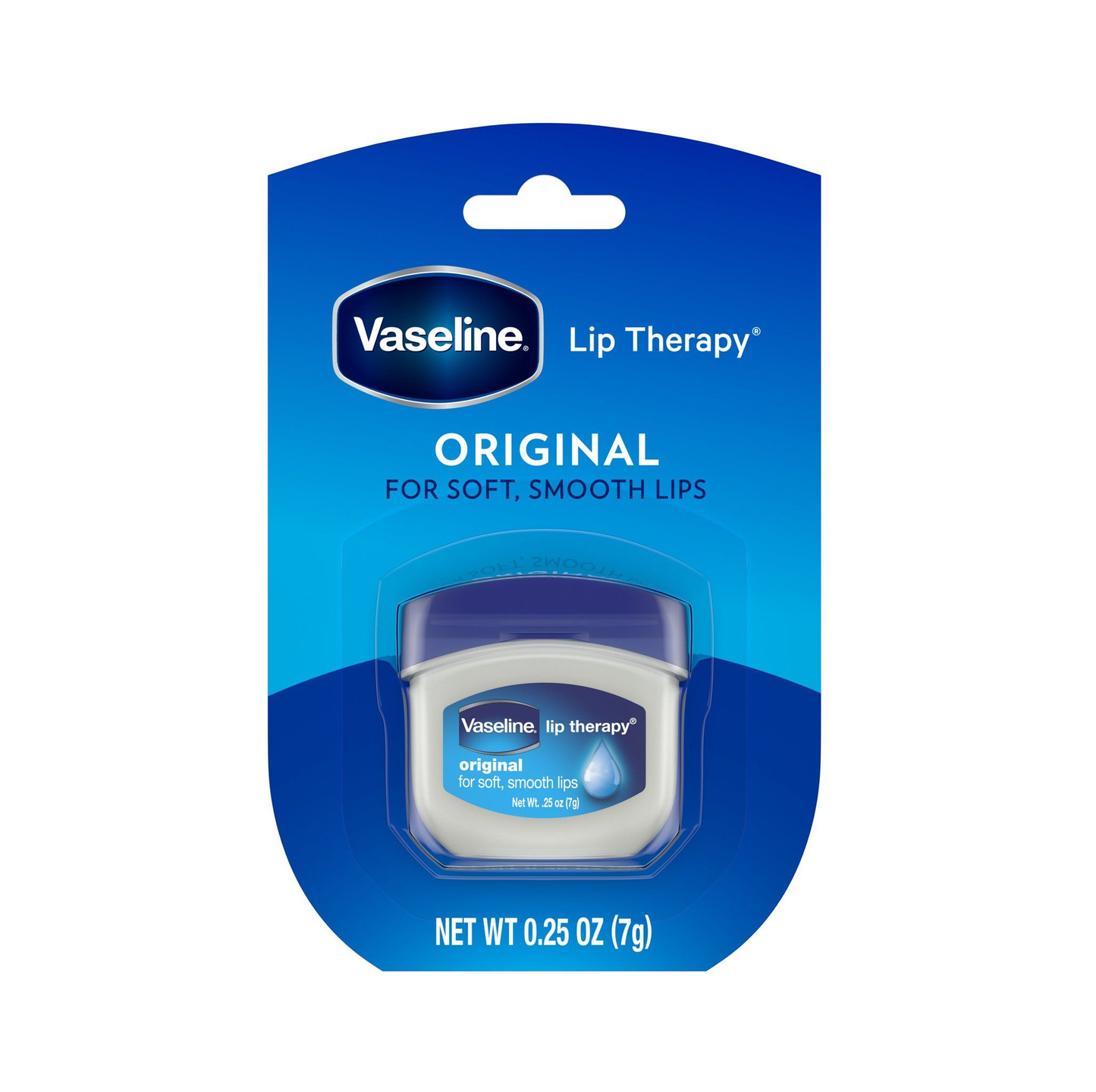 Vaseline Lip Therapy Original – For Soft, Smooth Lips - 7g