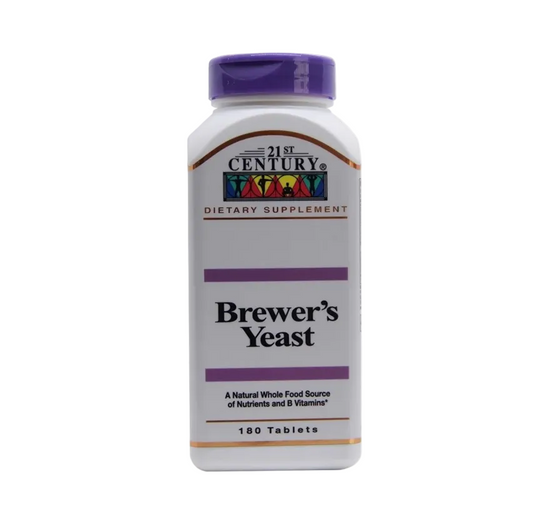 21st Century Brewer’s Yeast Dietary Supplement – 180 Tablets