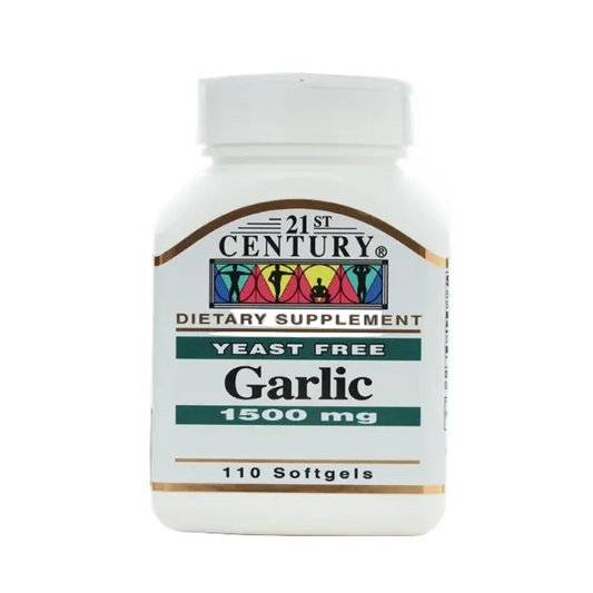 21st Century Garlic 1500 mg Dietary Supplement – 110 Softgels