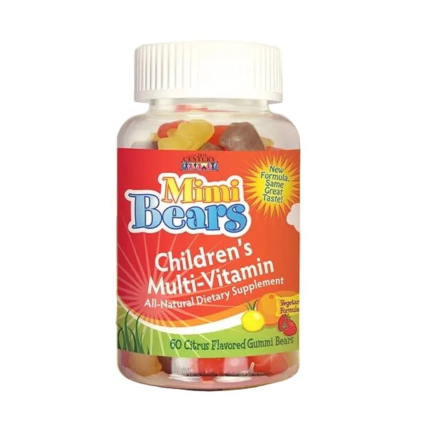 21st Century Mimi Bears Children’s Multi-Vitamin – 60 Citrus Flavoured Gummi Bears