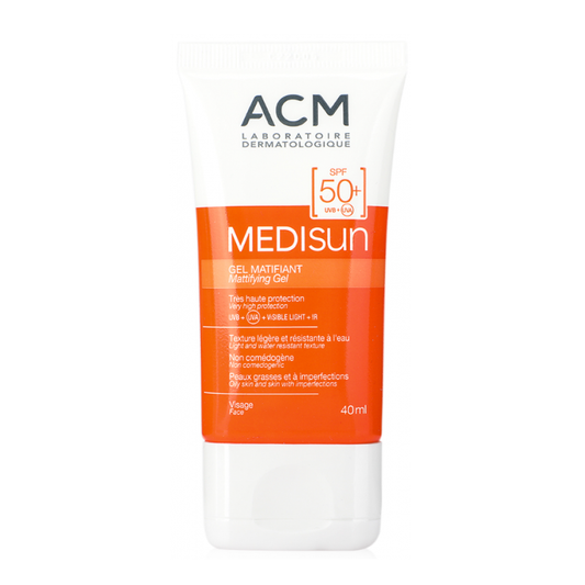 جل ACM Medisun SPF 50+ مطفي - 40 مل