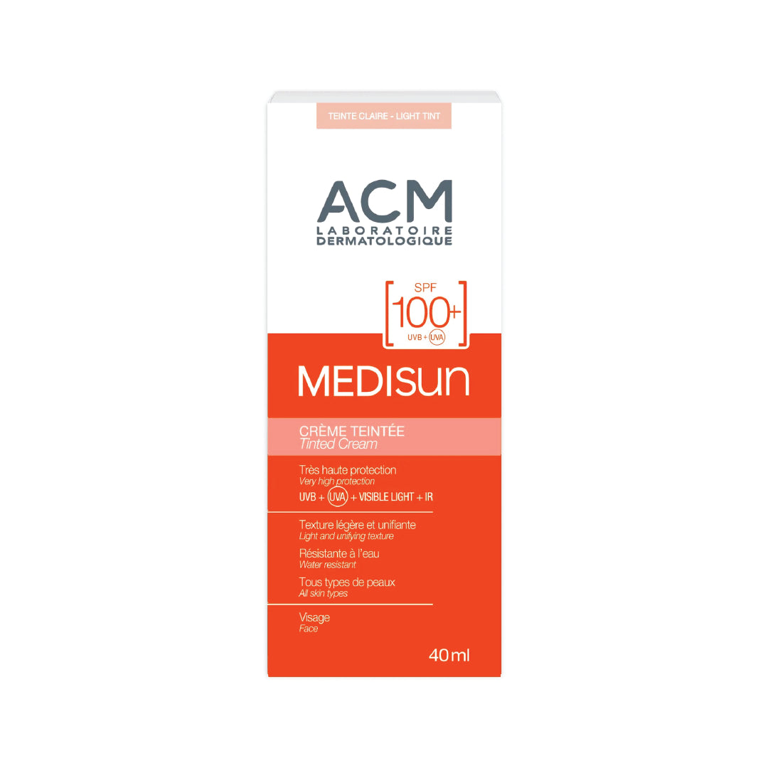 كريم ACM Medisun Tinted SPF 100+ - لون فاتح - 40 مل