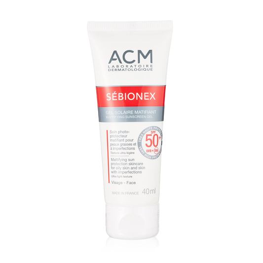 ACM Sebionex Mattifying Sunscreen Gel SPF 50 for Face – 40 ml