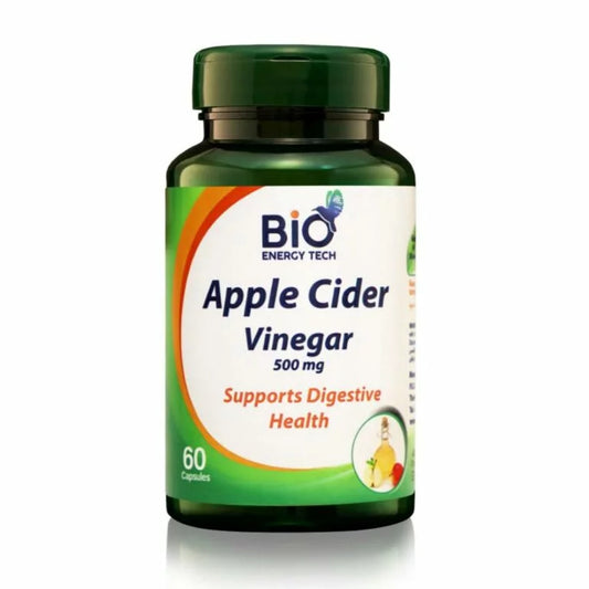 BIO ENERGY TECH Apple Cider Vinegar 60 Capsules