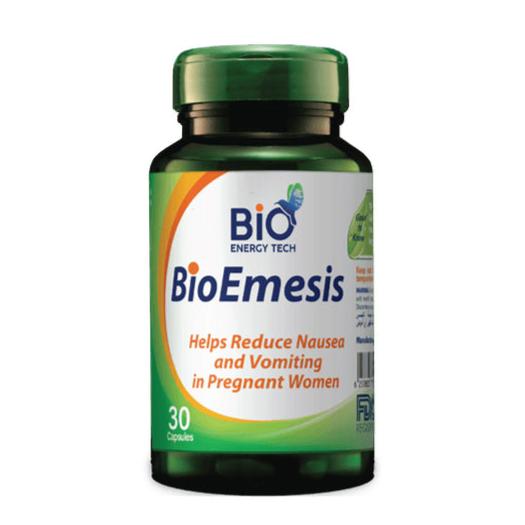 BIO ENERGY TECH BioEmesis - Helps Reduce Nausea and Vomiting - 30 Capsules