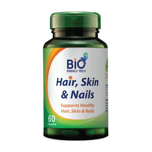 BIO ENERGY TECH Hair, Skin & Nails - 60 Capsules