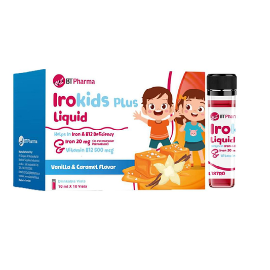 BT PHARMA Irokids Plus Liquid 10 Vials