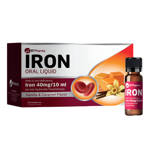 BT PHARMA Iron Oral Liquid 10 Vials