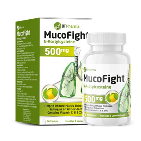 BT PHARMA Mucofight 500Mg - 30 قرص