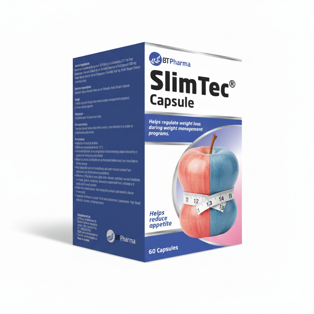 BT Pharma SlimTec Capsules 60 Capsules Weight Management Support