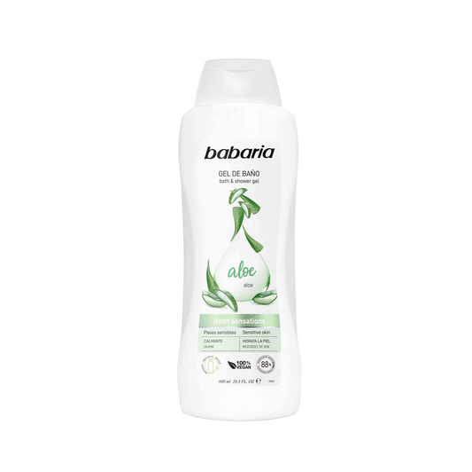 Babaria Aloe Bath & Shower Gel 600ml