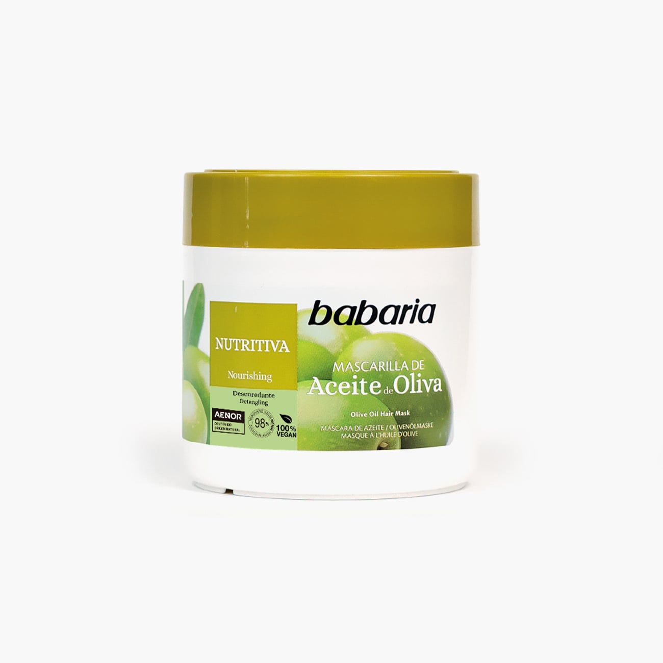 Babaria Olive Oil Hair Mask (Nourishing & Detangling) 400 ml
