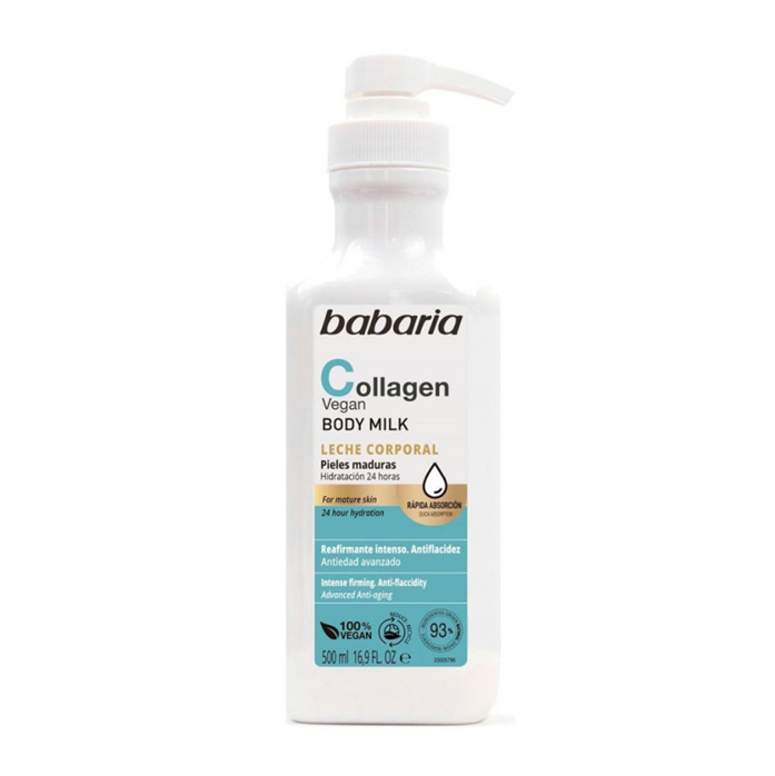 Babaria Vegan Collagen Body Milk 500ml