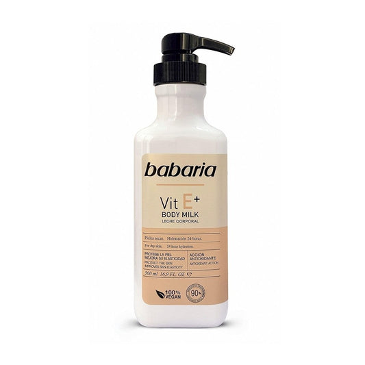 Babaria Vit E+ Body Milk 500ml