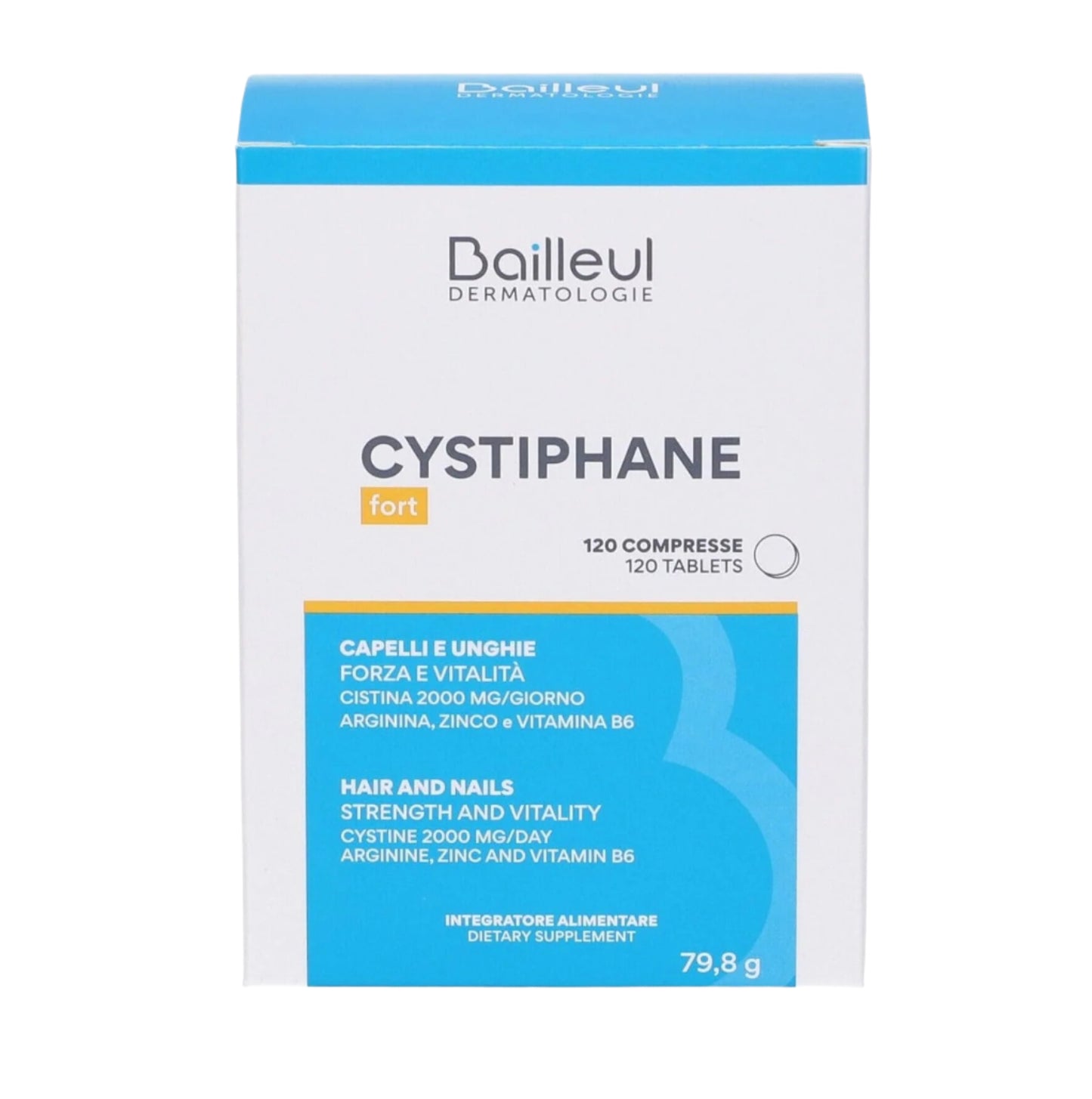 Bailleul Cystiphane Fort – Strengthen Hair and Nails from Within 120 tablets