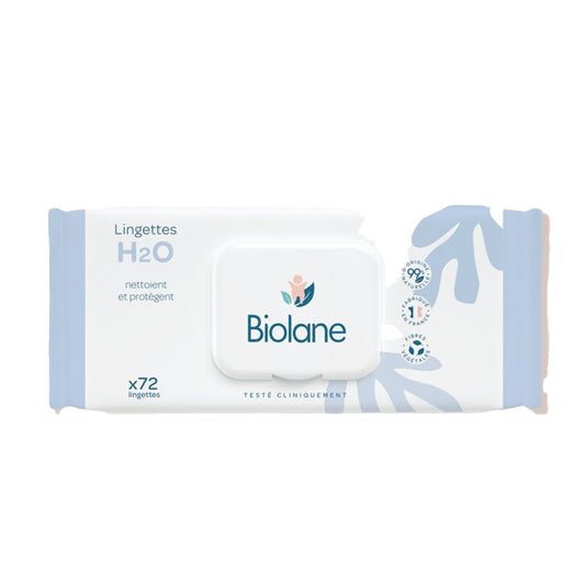 Biolane H2O Wipes 72 Pcs