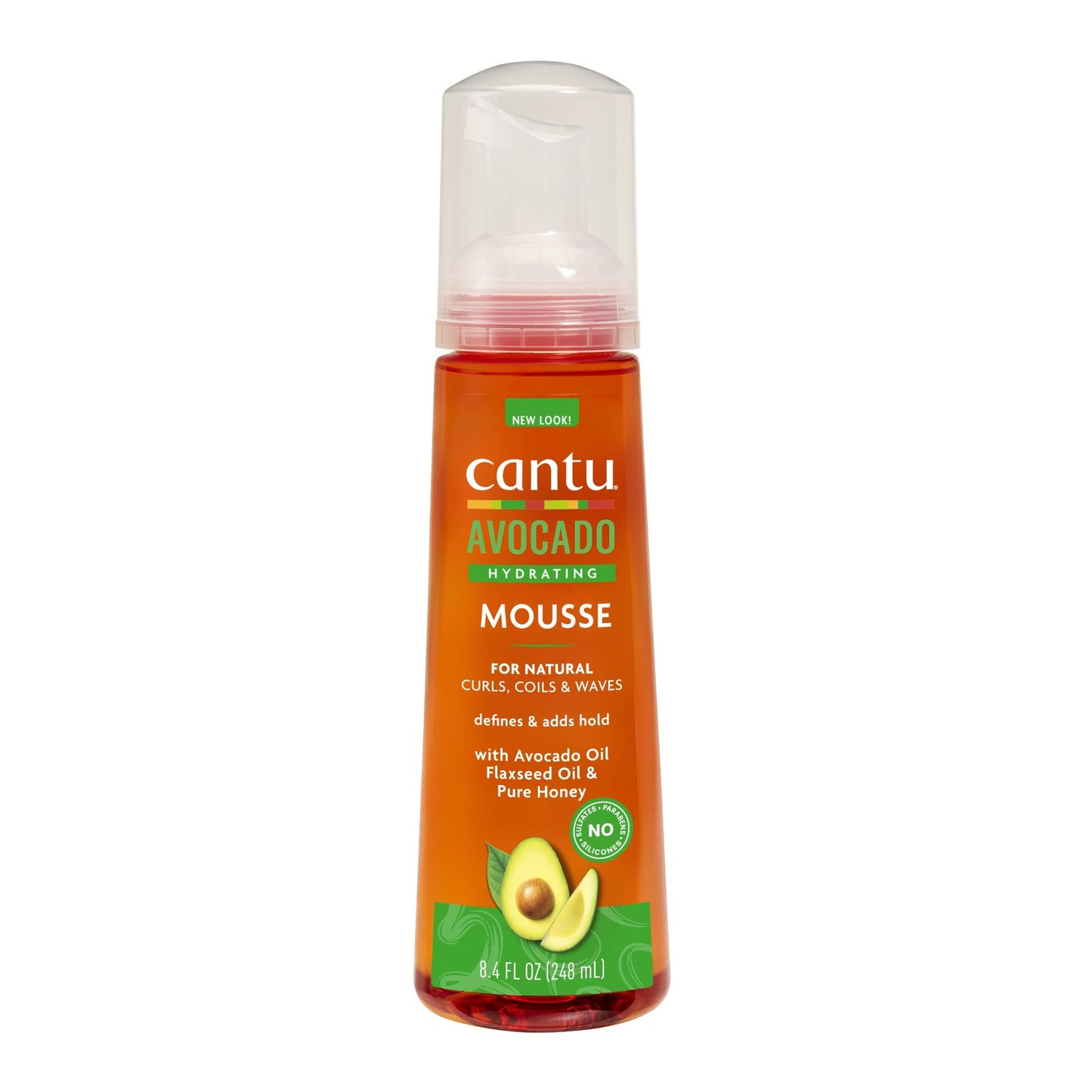 CANTU AVOCADO HYDRATING MOUSSE 248ml