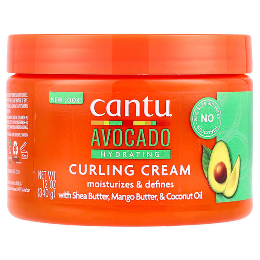 CANTU Avocado Hydrating Curling Cream 340g