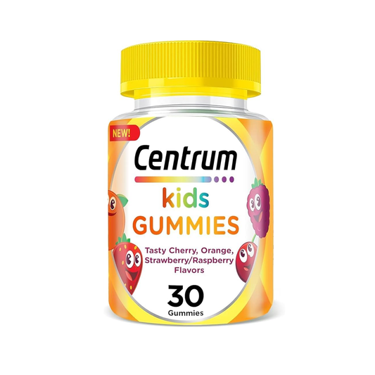 CENTRUM KIDS GUMMIES – Multivitamin Gummies for Kids - 30 gummies per bottle