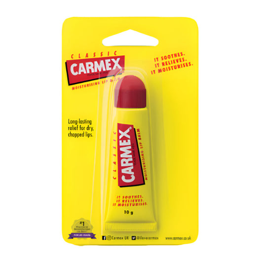Carmex Classic Moisturising Lip Balm Tube – 10g