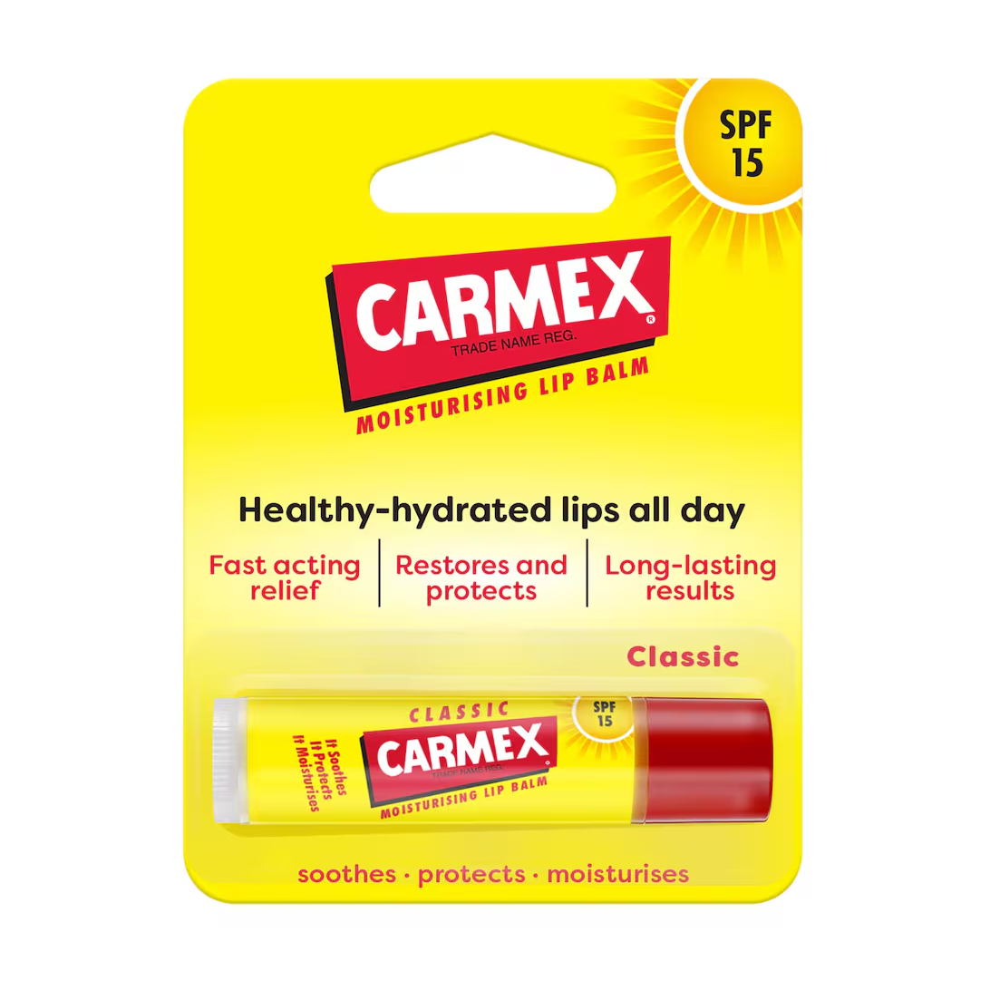 Carmex Classic Moisturising Lip Balm Tube SPF 15 – 4.25g