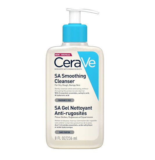 CeraVe SA Smoothing Cleanser Face and Body Wash with Salicylic Acid 236ml