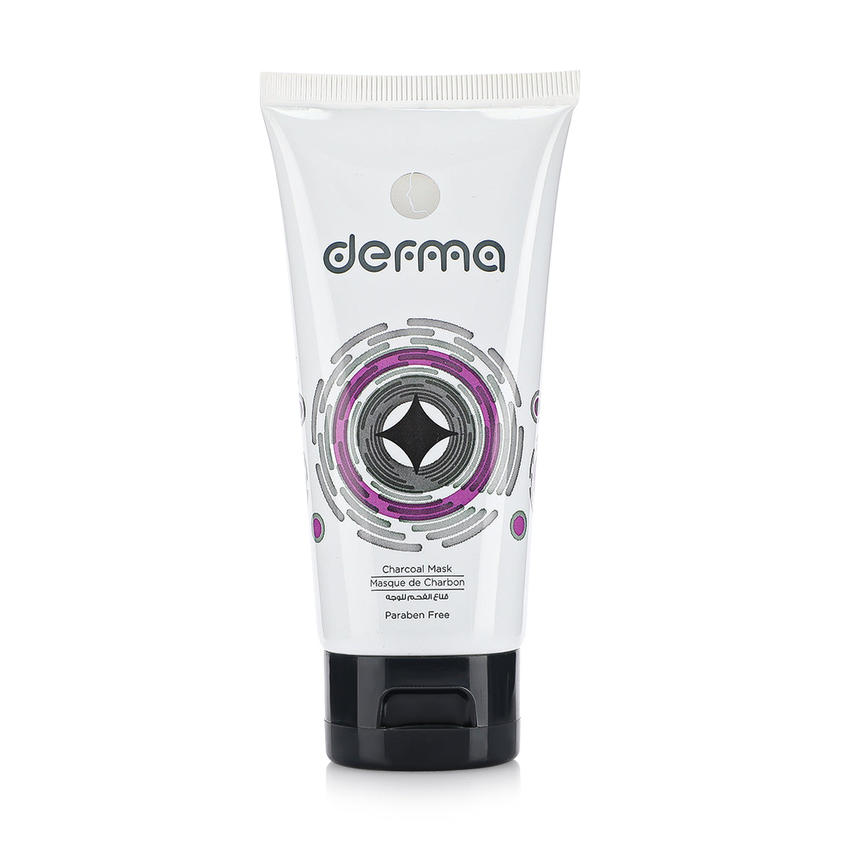 DERMA PELLA Charcoal Mask - Purifying and Detoxifying 75g