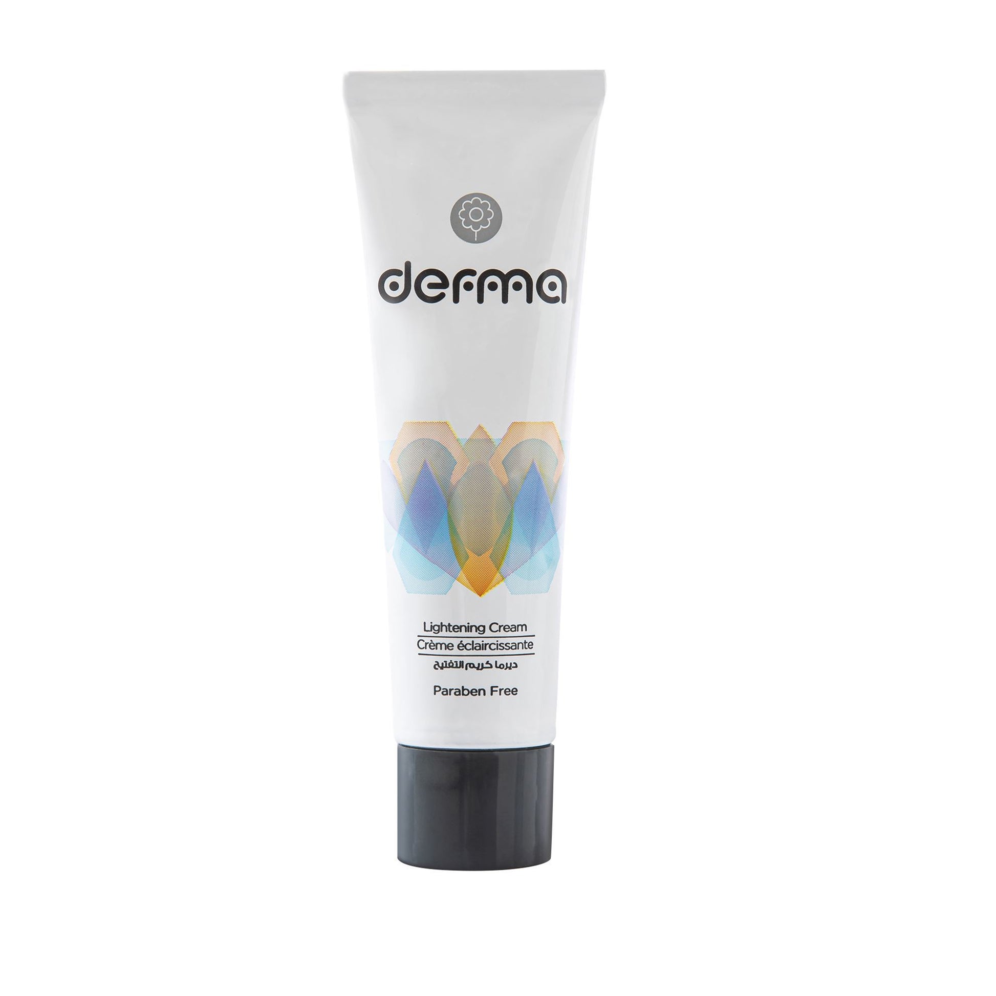 Derma Lightening Cream paraben-free skin brightening cream for dark spots and uneven skin tone.