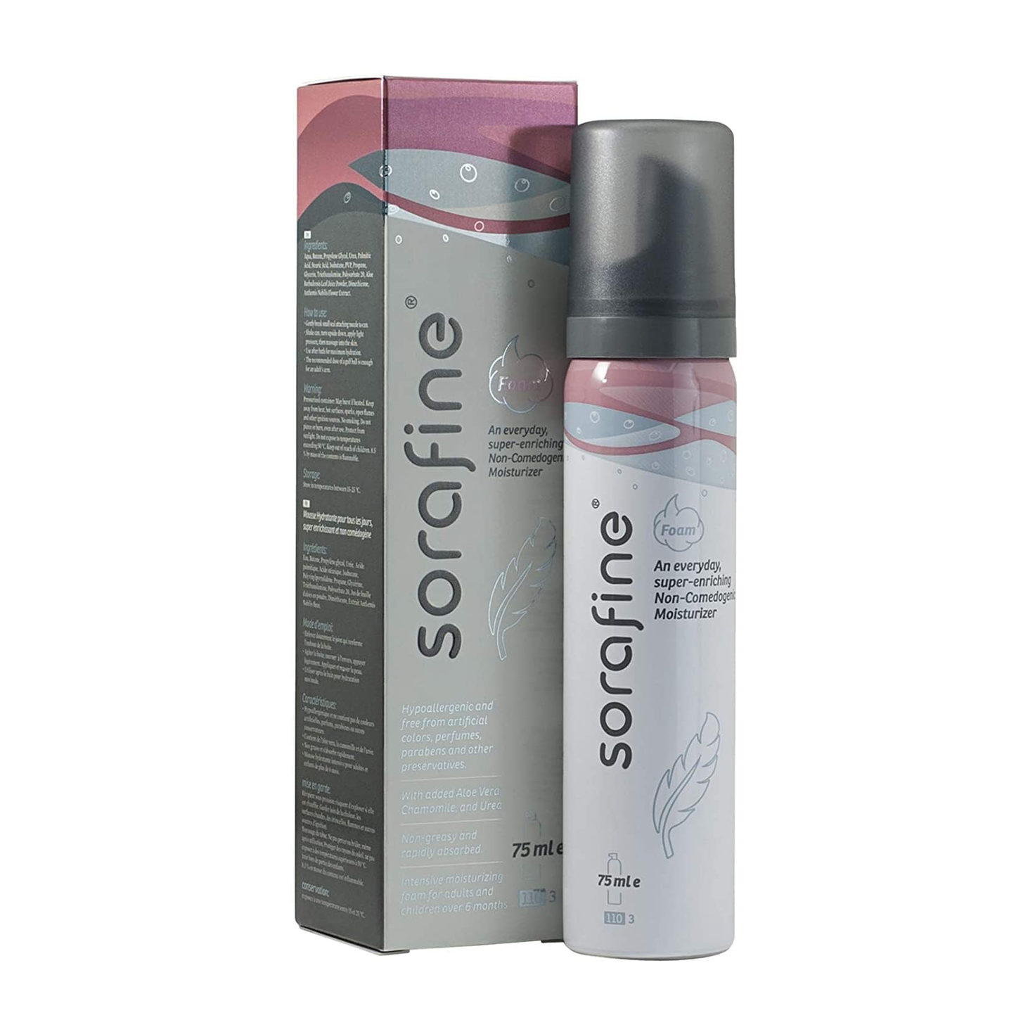 DERMA PELLA Sorafine Everyday Moisturizer Foam 75ML